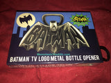 Batman Superhero 1966 TV Series Logo Metal Bottle Opener 4" Barry Bradfield