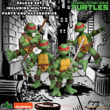 Mezco 5 Points Teenage Mutant Ninja Turtles TMNT Deluxe Figure Set 3 1/2  Action Figures