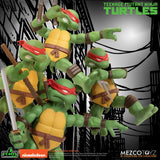 Mezco 5 Points Teenage Mutant Ninja Turtles TMNT Deluxe Figure Set 3 1/2  Action Figures