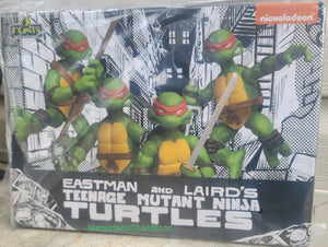 Mezco 5 Points Teenage Mutant Ninja Turtles TMNT Deluxe Figure Set 3 1/2  Action Figures