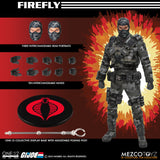 Mezco ONE:12 Collective G.I. Joe Firefly Cobra Issued Camo Action Figure 3 Heads Guns