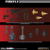 Mezco ONE:12 Collective G.I. Joe Firefly Cobra Issued Camo Action Figure 3 Heads Guns