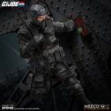 Mezco ONE:12 Collective G.I. Joe Firefly Cobra Issued Camo Action Figure 3 Heads Guns