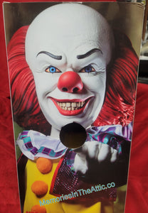 Mezco MDS Designer Series Mega Scale 1990 It Pennywise Talking Clown Figure Doll