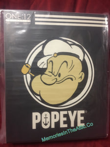 Mezco One 12 Collective Popeye The Sailor Man Hats Compass Pipe Cartoon Classic Action Figure