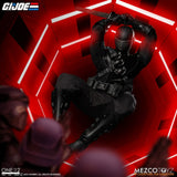 Mezco ONE:12 Collective G.I. Joe Snake Eyes With Timber Wolf Shurikens Knives Grenades