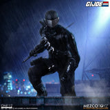 Mezco ONE:12 Collective G.I. Joe Snake Eyes With Timber Wolf Shurikens Knives Grenades