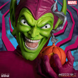 Mezco ONE:12 Collective Marvel Green Gobline Action Figure 1/12 Scale Pumpkin Frog Ghost Bombs Glider