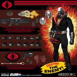 Mezco ONE:12 Collective G.I. Joe Cobra Destro The Enemy MARS Figure 3 Heads Guns