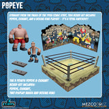 Mezco Toyz 5 Points Popeye & Oxheart Boxed Set Comics 2 Figure Ring Background