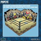 Mezco Toyz 5 Points Popeye & Oxheart Boxed Set Comics 2 Figure Ring Background