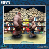 Mezco Toyz 5 Points Popeye & Oxheart Boxed Set Comics 2 Figure Ring Background