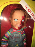 Mezco Child's Play 3 Talking Pizza Face Chucky Doll Mega Size 15" Figure