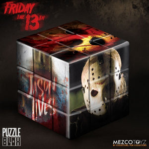 Mezco Friday The 13th Jason Vorhees Puzzle Blox Box Game Cube Movie Piece