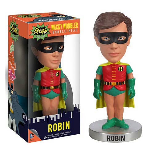 Funko Batman's Robin 1966 Batman TV Series Collectible Bobblehead Wacky Bobble Nodder