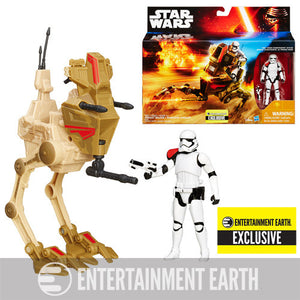 Star Wars The Force Awakens Desert Assault Walker Stormtrooper EE Exclusive