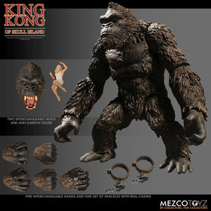 Mezco Toyz The King Kong Of Skull 7" High Quality Action Figure Ann Darrow 1932