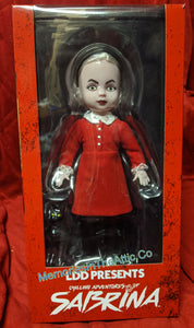 Living Dead Dolls Mezco Chilling Adventures Of Sabrina The Witch W/Cat Halloween10" LDD