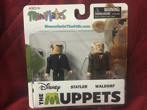 Disney The Muppets Minimates S2 Statler Waldorf Grumpy Figures Diamond Show