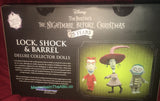 Disney Nightmare Before Christmas Lock, Shock & Barrel Deluxe Action Figure Set