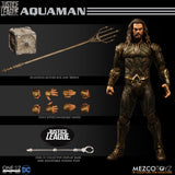 Mezco Justice League Aquaman One:12 Jason Momoa Quality Action Figure Trident 112