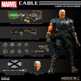 Mezco Toyz One:12 Marvel Cable Lighted Action Figure 1:12 Action Figure 112