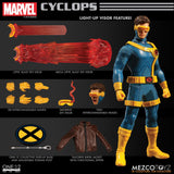 Mezco One:12 Collective Collectors X-Men Cyclops Lighted Optic Force Scott Summers Action Figure 112